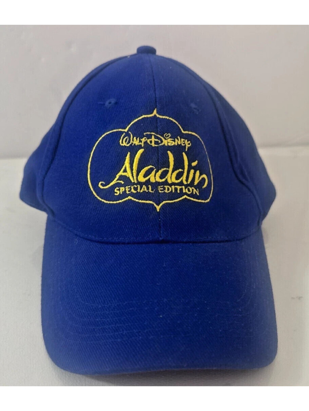 Vintage 2004 Disney Aladdin Movie Special Edition DVD Promo Hat Strapback Blue